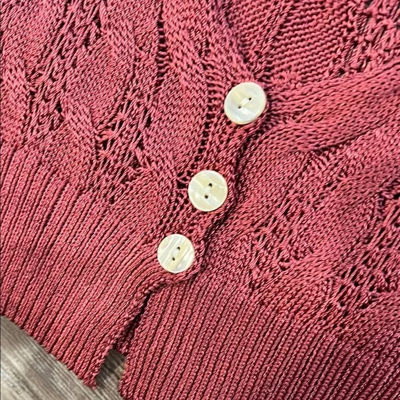 Free People Red Knit Tank Top NWT - Picture 3 of 7